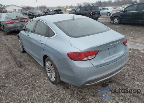 2015 Chrysler 200 Limited z USA, uszkodzony, nr VIN 1C3CCCAB9FN662908